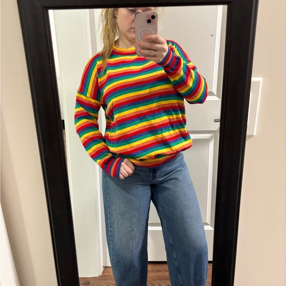 Colorful Striped Sweater - Picture 1 of 4